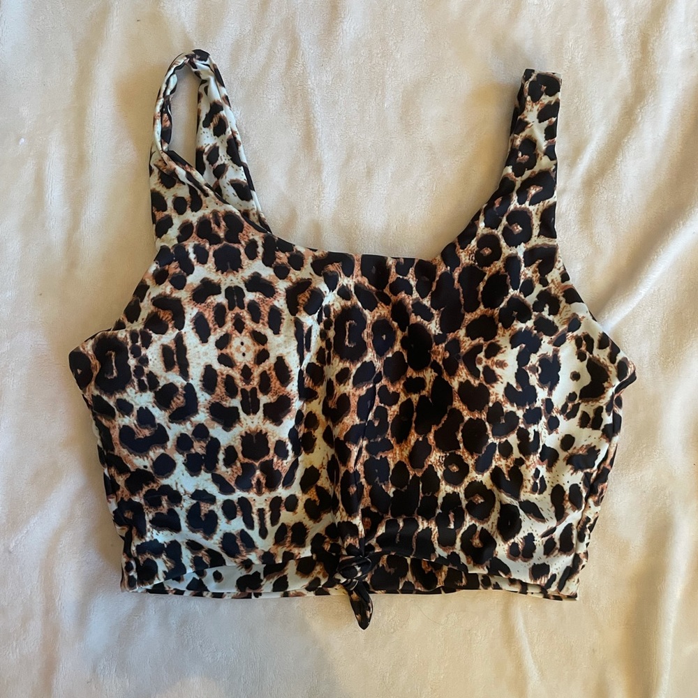 Zaful Longline Bikini Top
